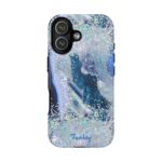 Sapphire Geode Phone Case
