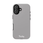 Block Grey Phone Case