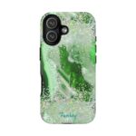Emerald Geode Phone Case