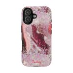 Ruby Geode Phone Case