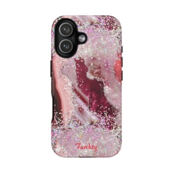 Ruby Geode Phone Case