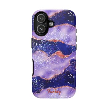 Amethyst Wave Phone Case
