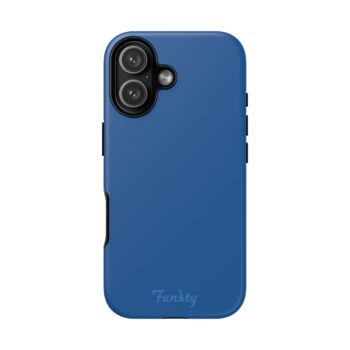 Block Blue Phone Case